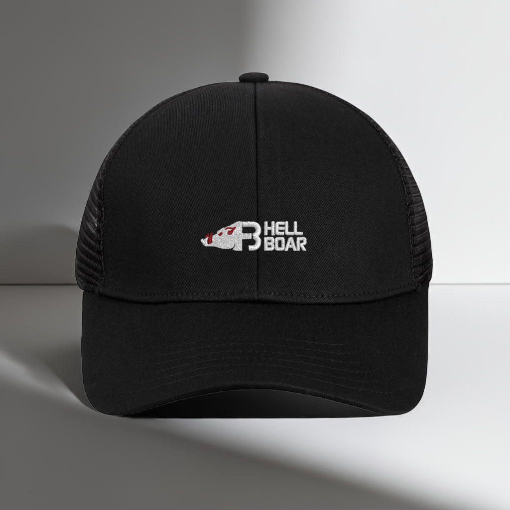 Cap Black Logo