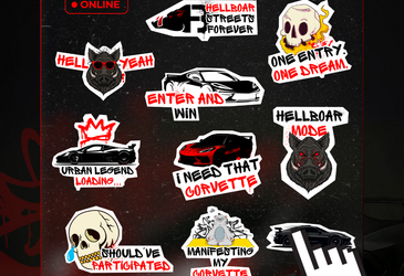 HellBoar Sticker Pack (Digital)