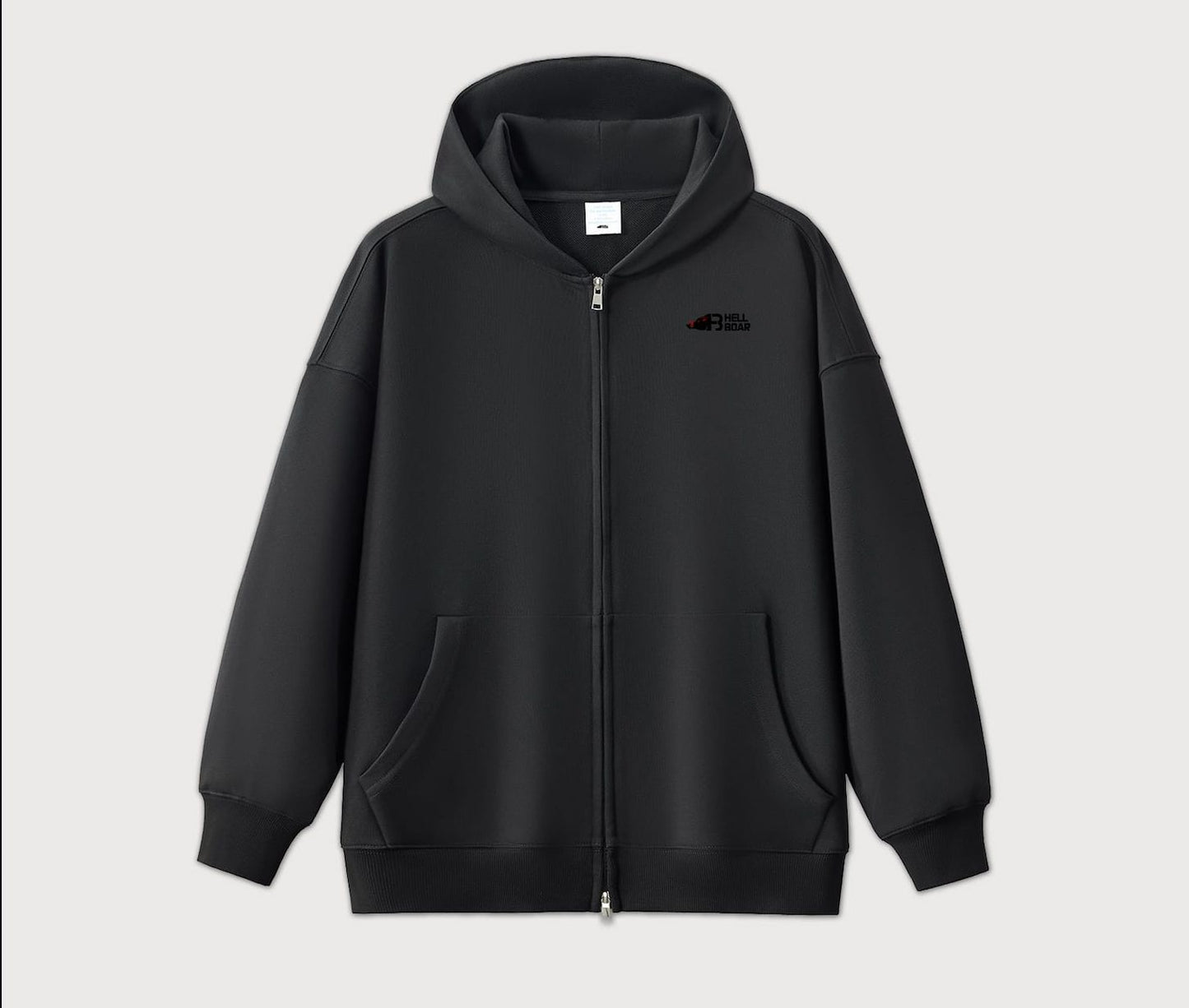 ZipHoodie Black