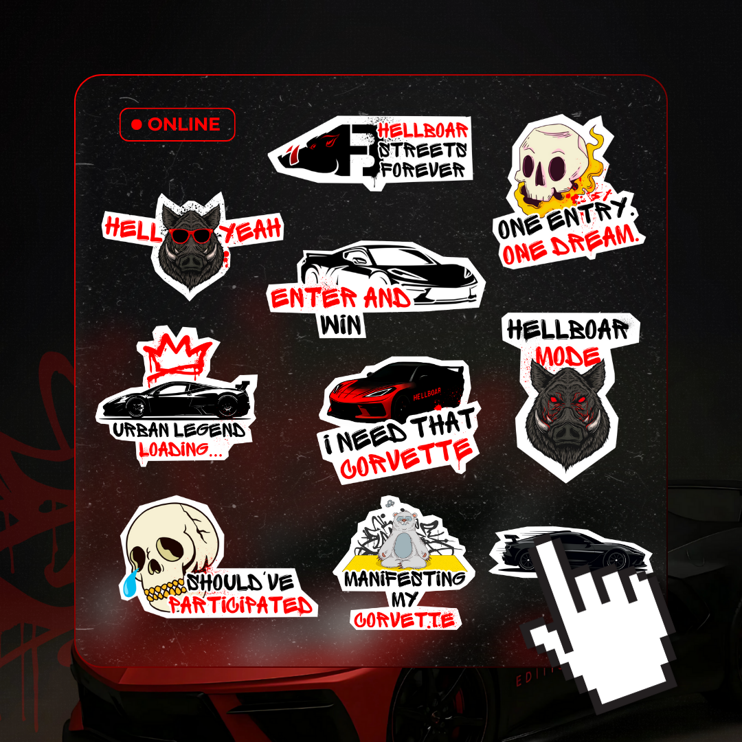 HellBoar Sticker Pack (Digital)