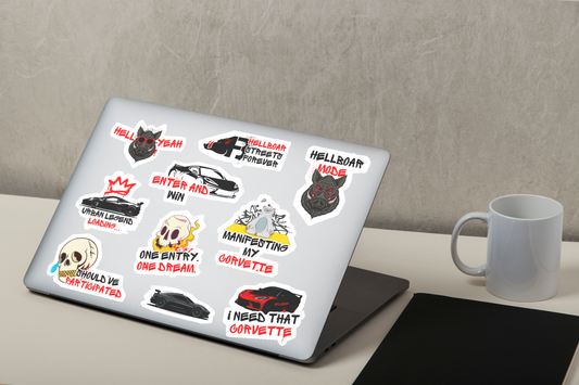 HellBoar Sticker Pack (Physical)